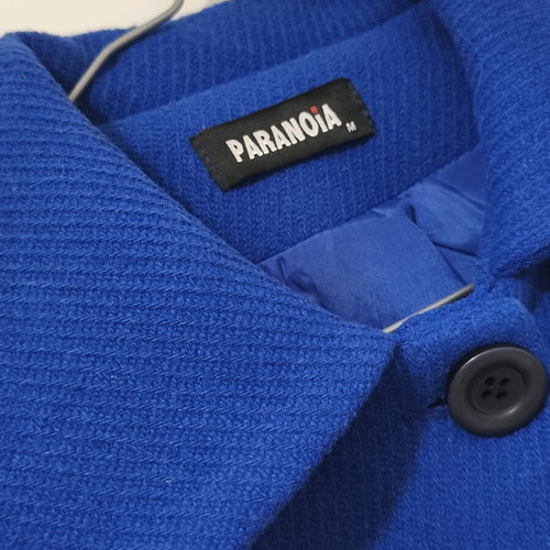 Women's wool coat Paranoia blue size M like new