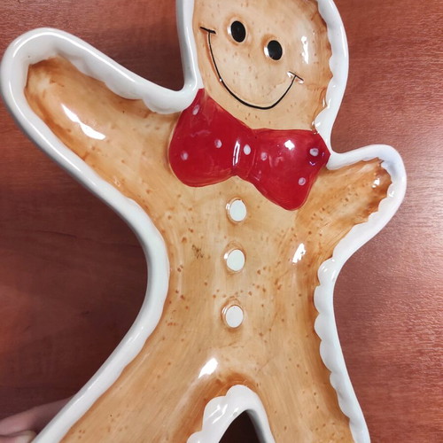 Ceramic Christmas Cookie Platter Trimar 30cm like new