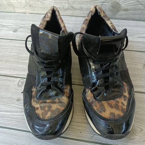Mark Adam New York leather sneakers size 39 used, black
