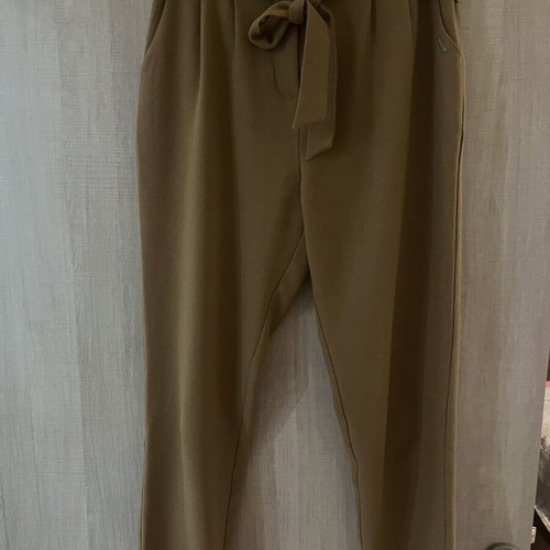 BSB beige fabric pants like new, size 42