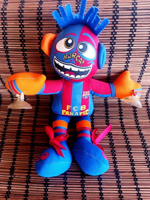 Barcelona plush mascot