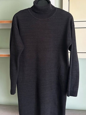 Πλεκτό φόρεμα με ζιβάγκο Scotch & Soda petite σαν καινούργιο, μαύρο