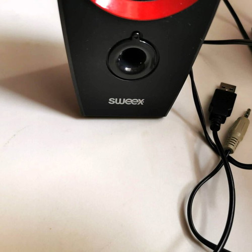 Sweex computer speakers Stereo 2.0 used, wired