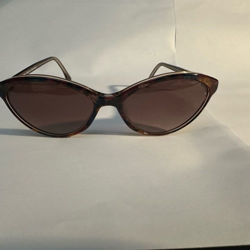 Tauschek Vintage Sunglasses multicolor acetate frame brown lenses