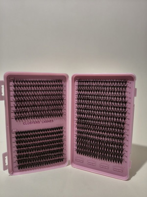Eyelash cluster set 640 pcs