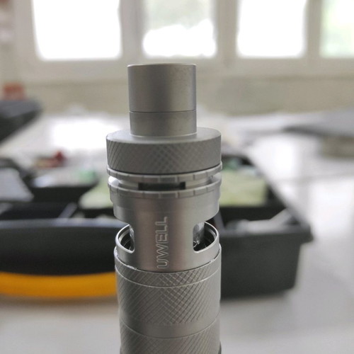 Uwell D2 RTA new, matte steel, 4ml