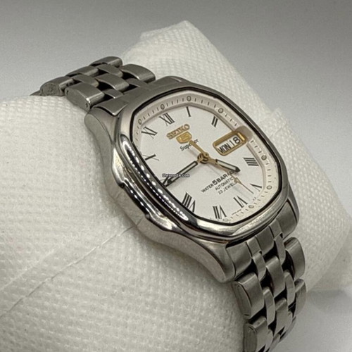 Seiko 5 Superior SKZ035 Whirlpool Dial Automatic Watch used