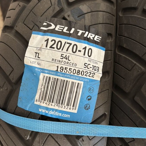 Deli Tire 120/70-10 new (2022)