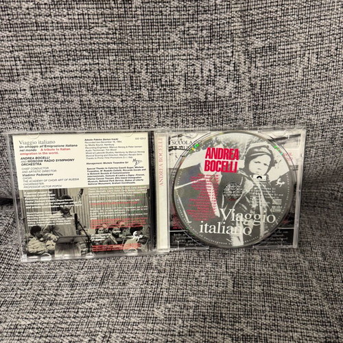Andrea Bocelli Viaggio Italiano CD like new