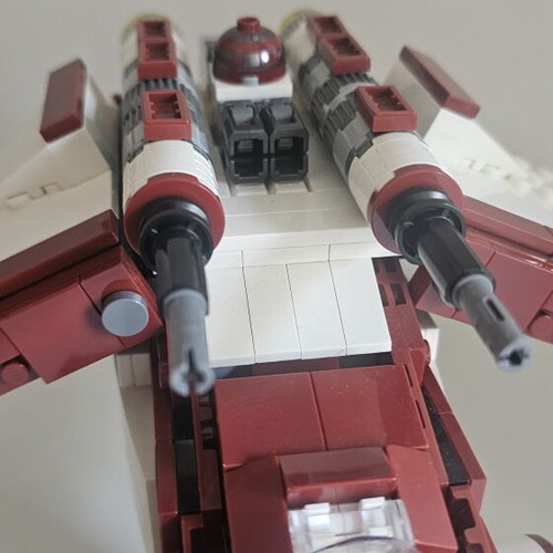 Lego Starwars Gunship 187th Legion Edition custom set like new