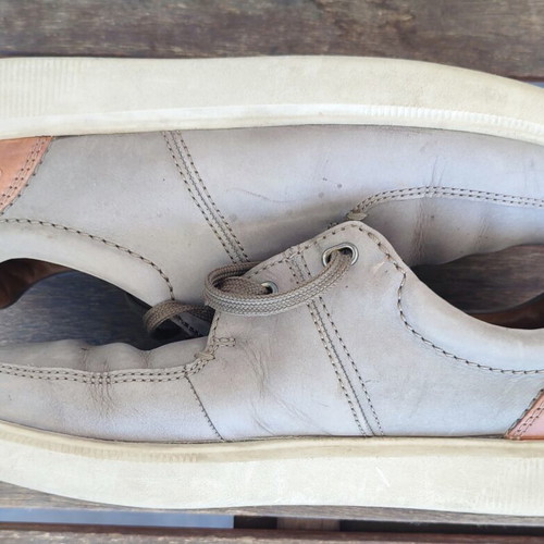 Clarks Cambro Lace men's casual shoes size 43 used, gray