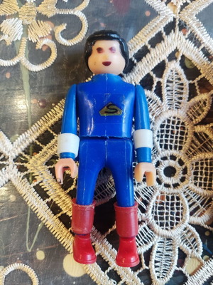 Superman Airgam Boys vintage figure used