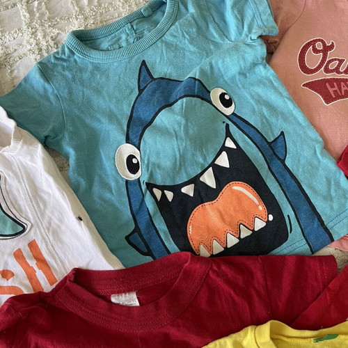 Summer clothing set for 1-year-old boy used