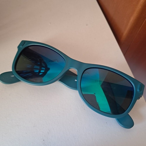 Invu K2015E polarized kids sunglasses, matte petrol