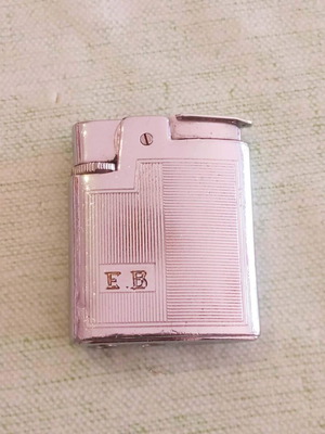 Ronson Whirlwind Varaflame έκδοση μεταχειρισμένο με μονόγραμμα E.B 1958-1965