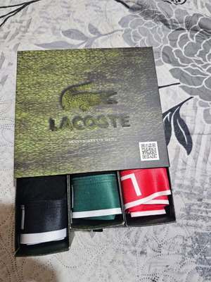 3 Lacoste XXL Boxer Shorts New