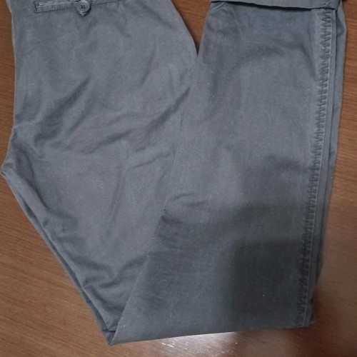Maison Scotch women's chinos pants used, gray charcoal, size S-M