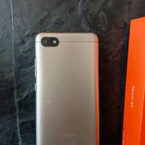 Redmi 6A smartphone like new, 2GB RAM, 16GB storage, gold