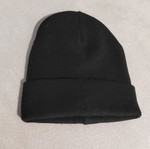 Black knit cap simple like new