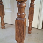 Vintage Solid Wood Side Table like new