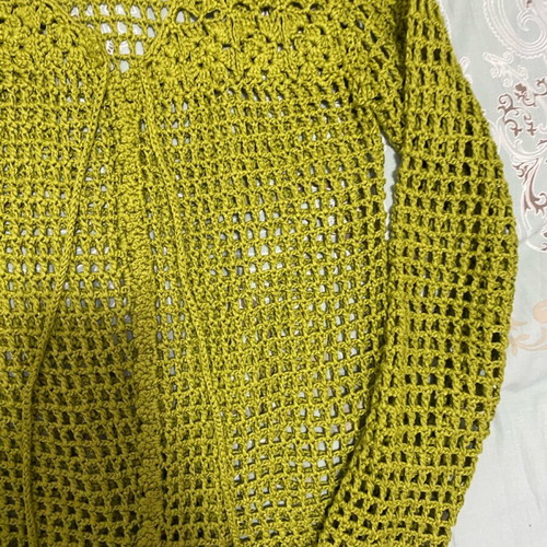 Bolero jacket like new, green, one size