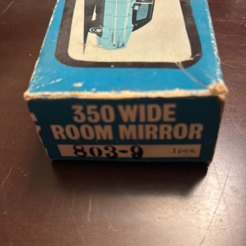 350 Wide Room Mirror vintage car interior mirror used