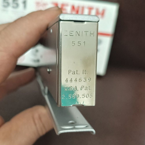 Zenith 551 Hand Stapler like new, made in Italy, full set