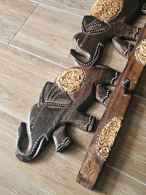 Afro Style Coat Rack 4 Positions new