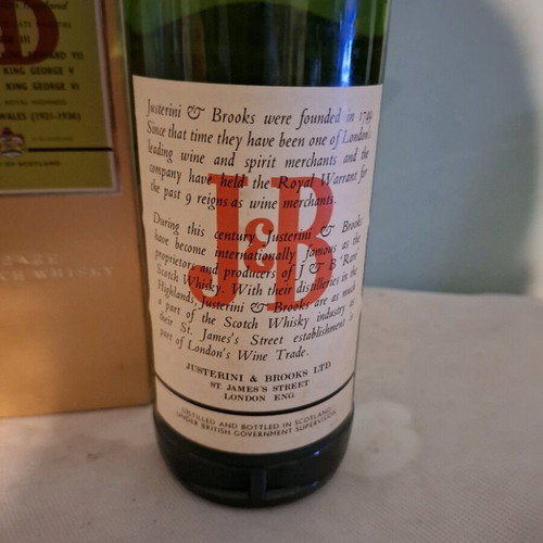 J&B 1990 sealed, new