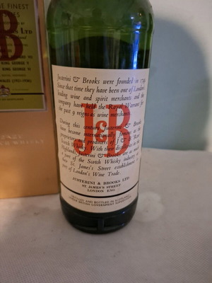 J&B 1990 sealed, new