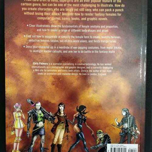 How to Draw Fantasy Females book like new, English
