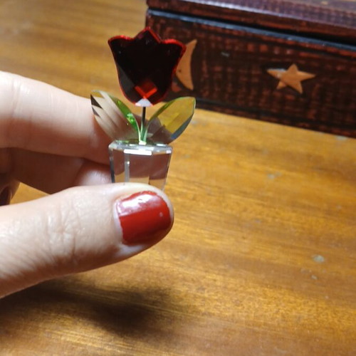 Swarovski flower like new