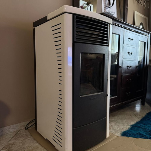 Ravelli HR 70 Pellet Boiler Stove used 10kW