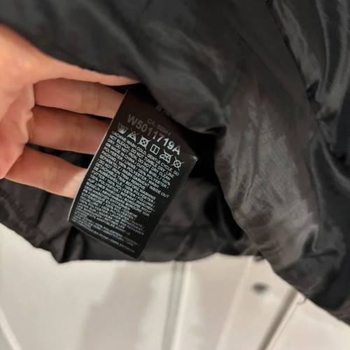 Superdry puffer jacket medium black new