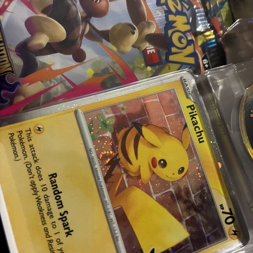 Pokemon Day Pikachu Swirl Trading Card Game New