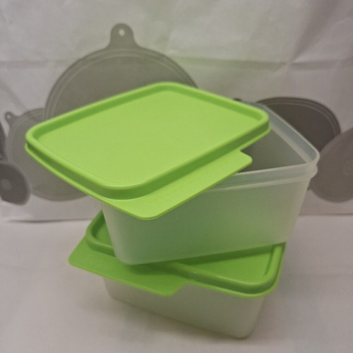 Fresh semi-transparent containers 500ml set of 2 new