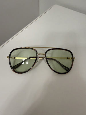 H&M γυαλιά ηλίου aviator, χρυσά και ταρταρούγα
