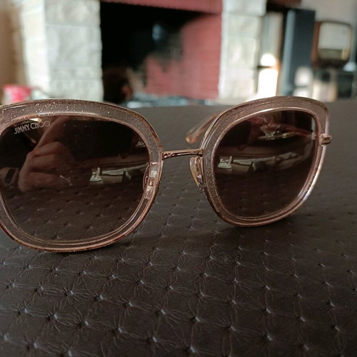 Γυαλιά ηλίου Jimmy Choo σαν καινούργια, ροζ gold