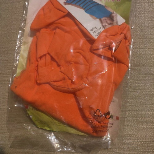 Bellissima orange halter top new