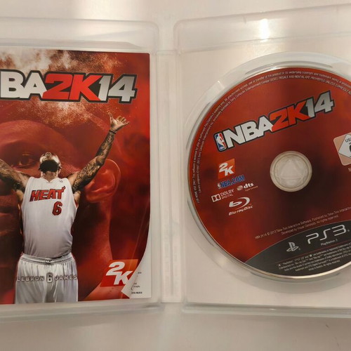 Sony PlayStation 3 Game NBA2K14 and NBA2K15 like new