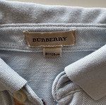Παιδικό μπλουζάκι πόλο Burberry με μακριά μανίκια, σαν καινούργιο, μέγεθος 8Y