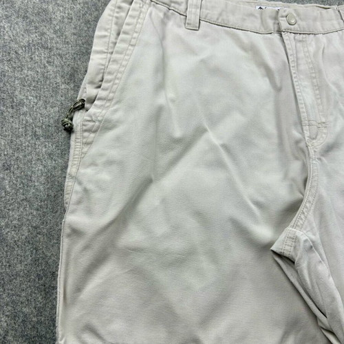 Columbia women's chino shorts used, size 16 EU46 XL XXL, beige