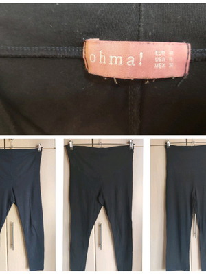 Maternity pants used, 3 leggings and 1 black tracksuit Mothercare