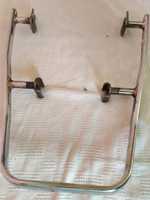 Honda Astra Supra passenger handle like new, nickel