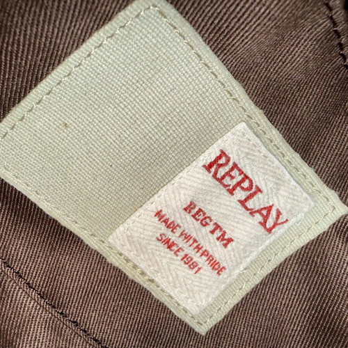 Replay vintage leather shoulder bag like new, brown