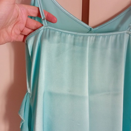 Rebecca Blu Satin Dress size S like new, turquoise