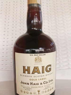 Haig whisky rare new sealed 1.89 liters