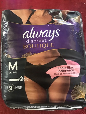 Always Discreet Boutique και Sani Discreet Lady Sensitive No5 καινούργια σφραγισμένα πακέτα