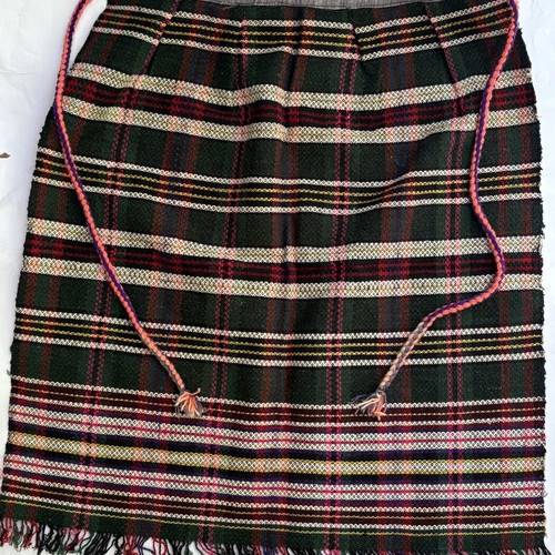 Traditional wool apron