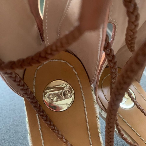 Gladiator sandals Exe new, camel beige and brown, size 41